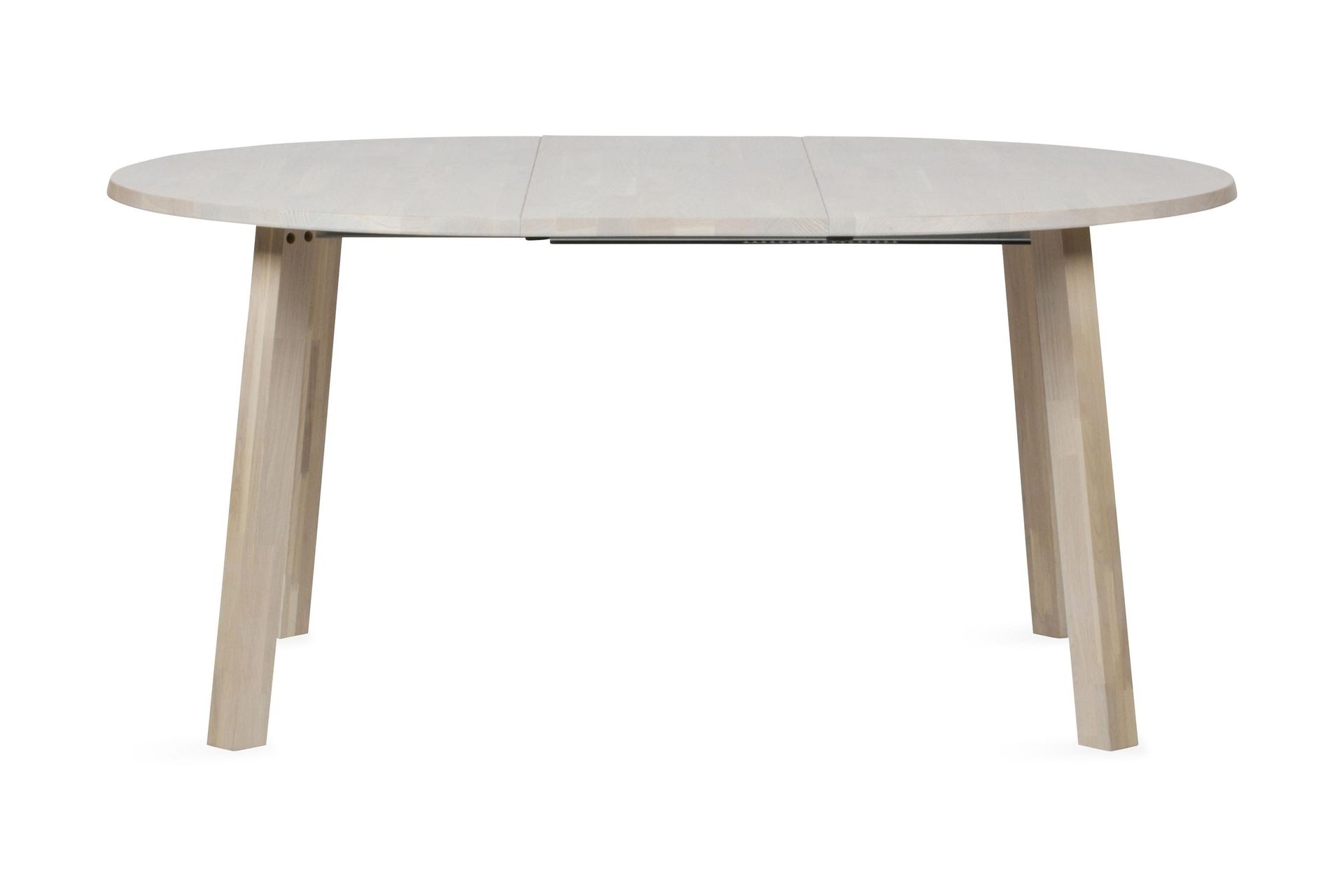 lange jan förlängningsbart matbord 120 cm rund - ek