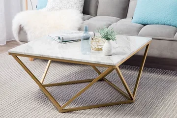 Malibu Soffbord 80 cm - Vit - Möbler - Vardagsrum - Soffbord & vardagsrumsbord - Soffbord