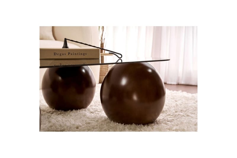 Maroulburg Soffbord 118 cm - Brons/Brun - Möbler - Vardagsrum - Soffbord & vardagsrumsbord - Soffbord