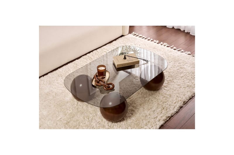 Maroulburg Soffbord 118 cm - Grå/Brun - Möbler - Vardagsrum - Soffbord & vardagsrumsbord - Soffbord