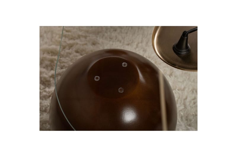 Maroulburg Soffbord 118 cm - Vit|Brun - Möbler - Vardagsrum - Soffbord & vardagsrumsbord - Soffbord