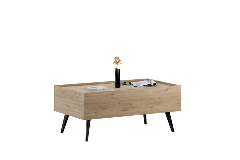 Masao Soffbord 102 cm - Ljusbrun - Möbler - Vardagsrum - Soffbord & vardagsrumsbord - Soffbord