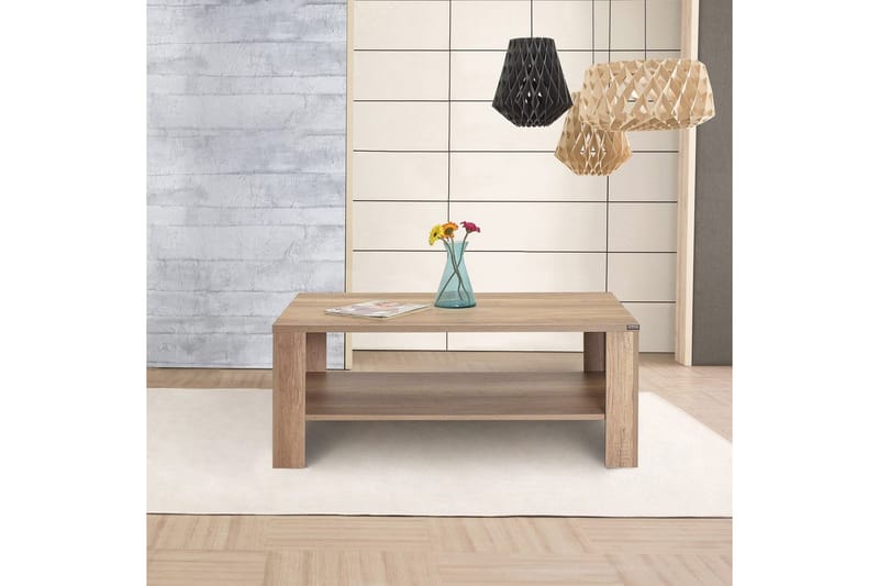 Masao Soffbord 110 cm - Ljusfärgat trä - Möbler - Vardagsrum - Soffbord & vardagsrumsbord - Soffbord