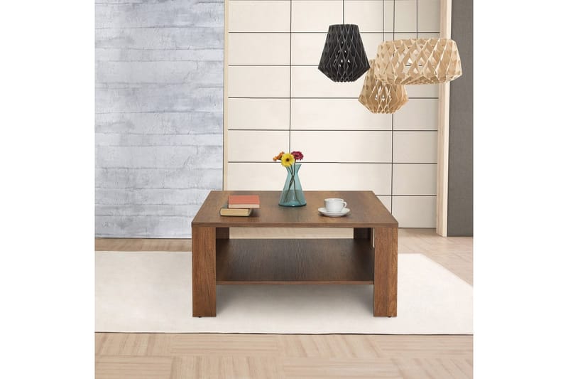 Masao Soffbord 90 cm - Chokladbrun - Möbler - Vardagsrum - Soffbord & vardagsrumsbord - Soffbord