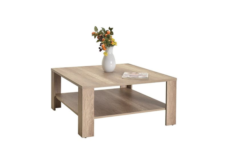Masao Soffbord 90 cm - Ljusbrun - Möbler - Vardagsrum - Soffbord & vardagsrumsbord - Soffbord