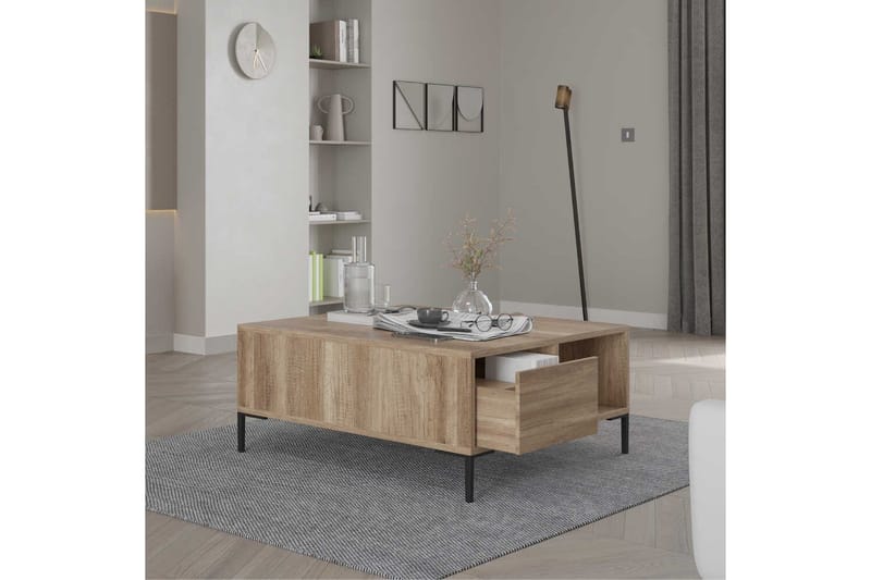 Masao Soffbord 90 cm - Taupe - Möbler - Vardagsrum - Soffbord & vardagsrumsbord - Soffbord