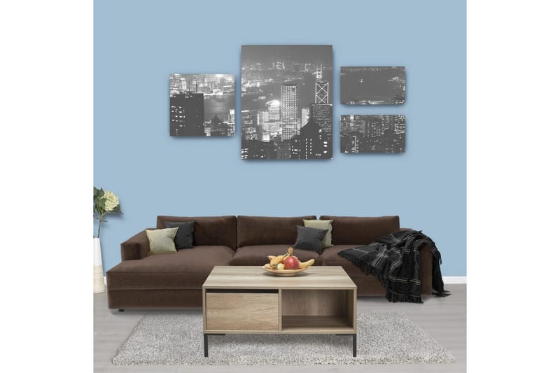 Masao Soffbord 90 cm - Taupe - Möbler - Vardagsrum - Soffbord & vardagsrumsbord - Soffbord