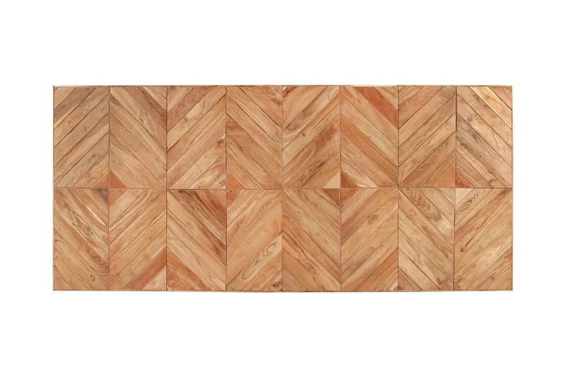 Matbord 200x90x76 cm massivt akaciaträ och mangoträ - Brun - Möbler - Matplats - Matbord & köksbord