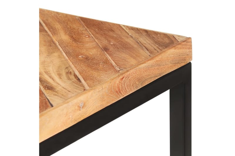 Matbord 200x90x76 cm massivt akaciaträ och mangoträ - Brun - Möbler - Matplats - Matbord & köksbord