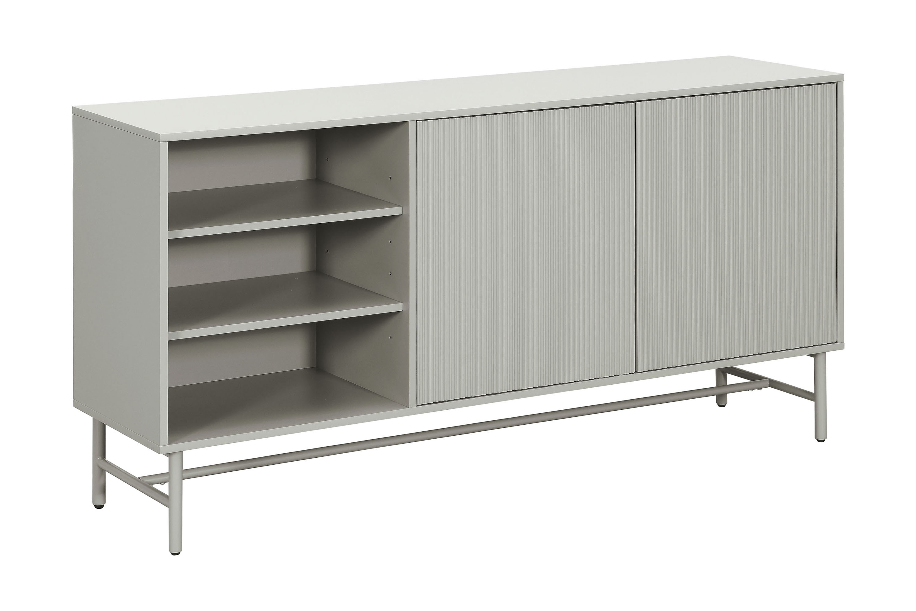 matterhorn konsollbord - sidobord 40 cm djup 157 cm bred 80 cm hög - beige