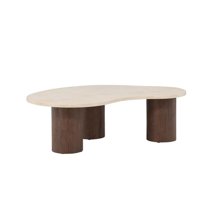 Megg Soffbord 130 cm - Beige - Möbler - Vardagsrum - Soffbord & vardagsrumsbord - Soffbord