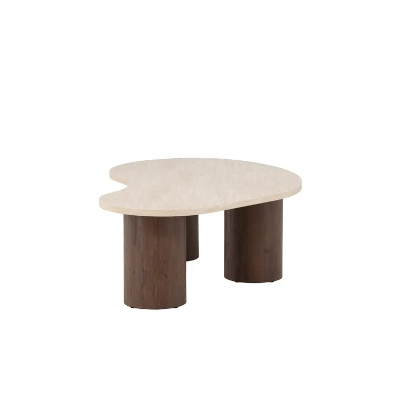 Megg Soffbord 130 cm - Beige - Möbler - Vardagsrum - Soffbord & vardagsrumsbord - Soffbord