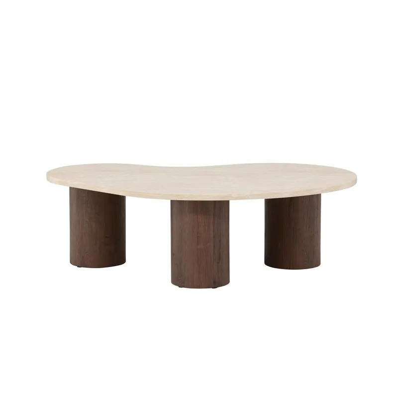 Megg Soffbord 130 cm - Beige - Möbler - Vardagsrum - Soffbord & vardagsrumsbord - Soffbord