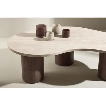 Megg Soffbord 130 cm - Beige - Möbler - Vardagsrum - Soffbord & vardagsrumsbord - Soffbord