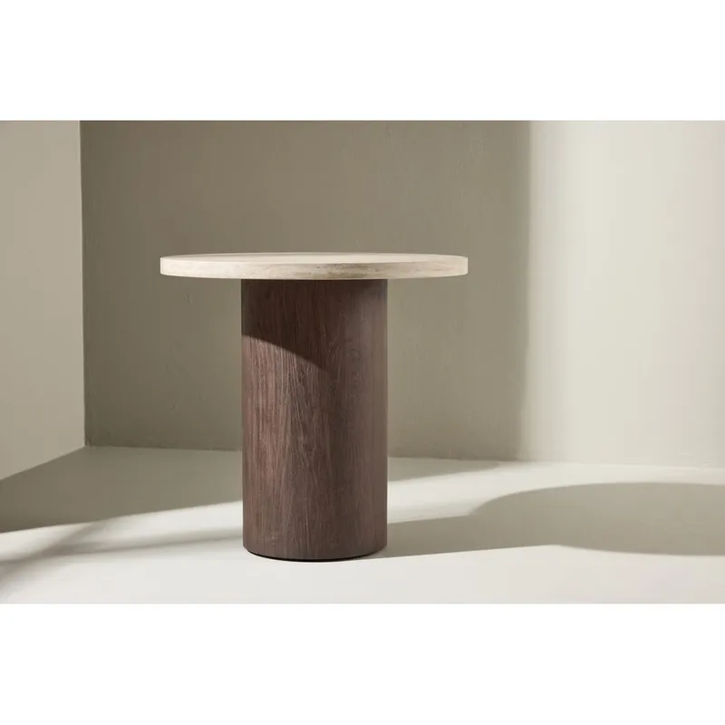 Megg Soffbord 50 cm - Beige - Möbler - Vardagsrum - Soffbord & vardagsrumsbord - Soffbord