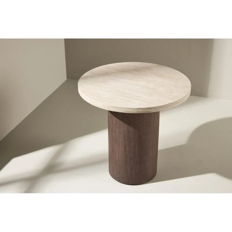 Megg Soffbord 50 cm - Beige - Möbler - Vardagsrum - Soffbord & vardagsrumsbord - Soffbord