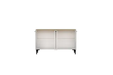 Merion Konsollbord 120 cm - Ek/Vit - Möbler - Vardagsrum - Soffbord & vardagsrumsbord - Avlastningsbord & konsolbord