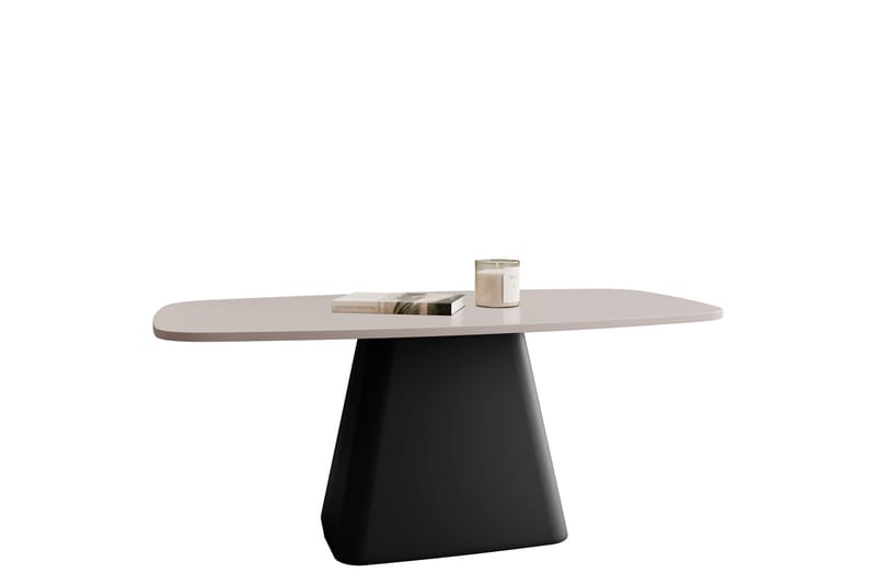 Meylor Soffbord 120 cm - Beige/Svart - Möbler - Vardagsrum - Soffbord & vardagsrumsbord - Soffbord