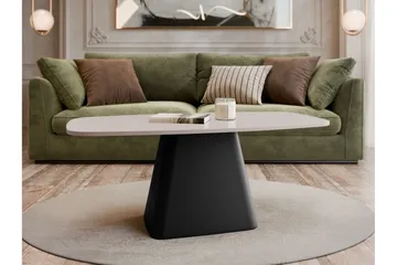 Meylor Soffbord 120 cm - Beige/Svart - Möbler - Vardagsrum - Soffbord & vardagsrumsbord - Soffbord