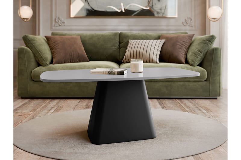 Meylor Soffbord 120 cm - Grå/Svart - Möbler - Vardagsrum - Soffbord & vardagsrumsbord - Soffbord