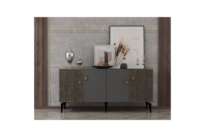 Midia Konsollbord 150 cm - Antracit - Möbler - Vardagsrum - Soffbord & vardagsrumsbord - Avlastningsbord & konsolbord