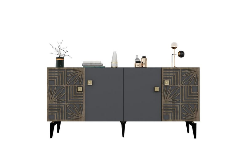 Midia Konsollbord 150 cm - Antracit - Möbler - Vardagsrum - Soffbord & vardagsrumsbord - Avlastningsbord & konsolbord