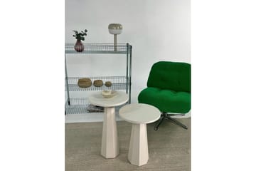 Miu Satsbord 35 cm - Cream - Möbler - Vardagsrum - Soffbord & vardagsrumsbord - Satsbord