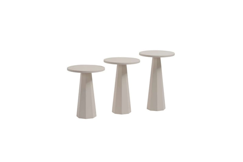 Miu Satsbord 35 cm - Vit - Möbler - Vardagsrum - Soffbord & vardagsrumsbord - Satsbord