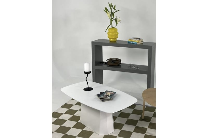 Miu Soffbord 100 cm - Vit - Möbler - Vardagsrum - Soffbord & vardagsrumsbord - Soffbord