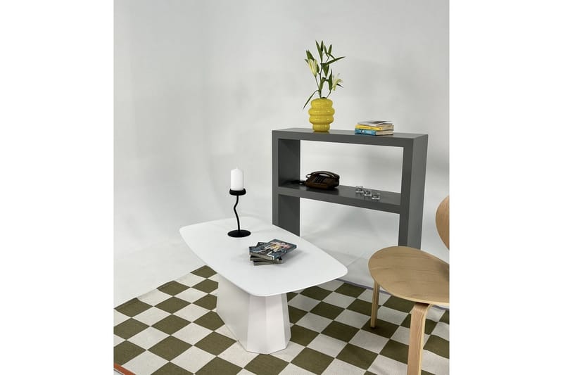 Miu Soffbord 100 cm - Vit - Möbler - Vardagsrum - Soffbord & vardagsrumsbord - Soffbord