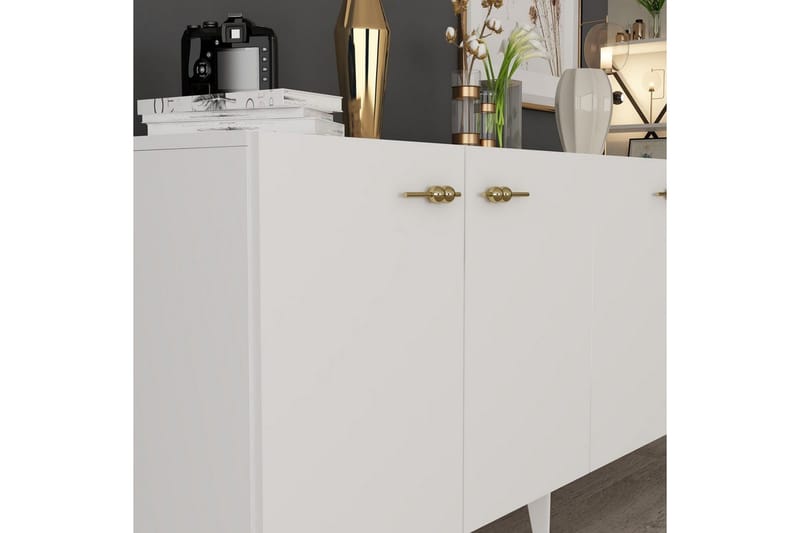 Miyuki Konsollbord 150 cm - Vit - Möbler - Vardagsrum - Soffbord & vardagsrumsbord - Avlastningsbord & konsolbord