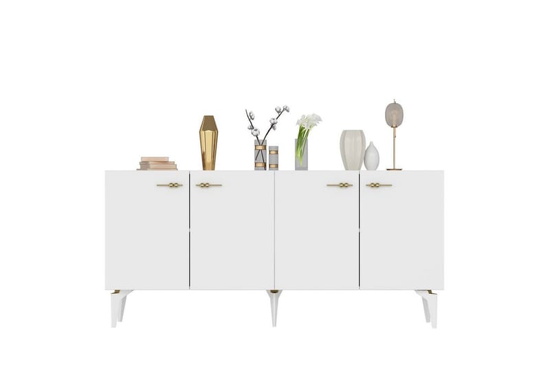 Miyuki Konsollbord 150 cm - Vit - Möbler - Vardagsrum - Soffbord & vardagsrumsbord - Avlastningsbord & konsolbord