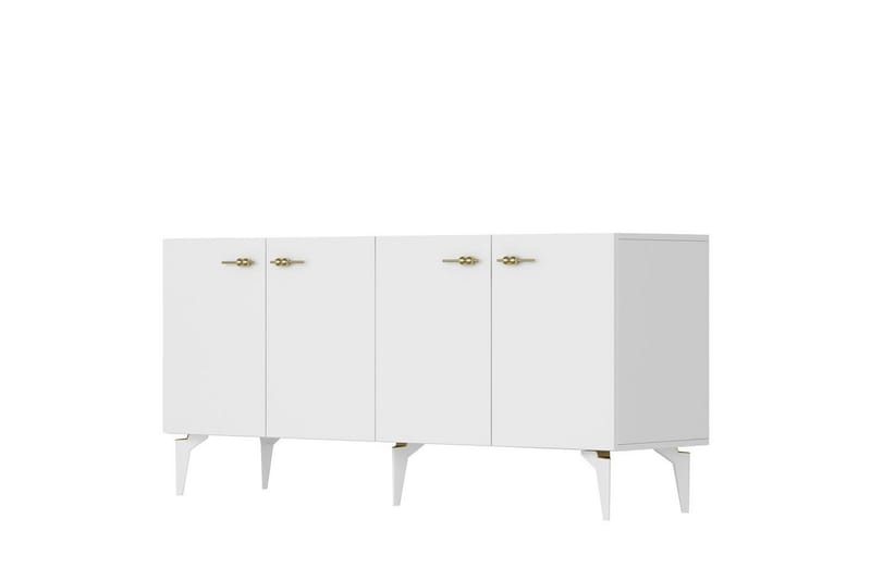 Miyuki Konsollbord 150 cm - Vit - Möbler - Vardagsrum - Soffbord & vardagsrumsbord - Avlastningsbord & konsolbord