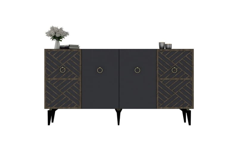 Miyumi Konsollbord 150 cm - Antracit - Möbler - Vardagsrum - Soffbord & vardagsrumsbord - Avlastningsbord & konsolbord