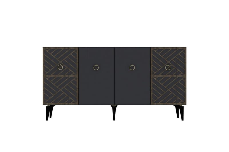 Miyumi Konsollbord 150 cm - Antracit - Möbler - Vardagsrum - Soffbord & vardagsrumsbord - Avlastningsbord & konsolbord