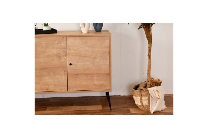 Mjudi Konsollbord 80 cm - Mediumfärgat trä - Möbler - Vardagsrum - Soffbord & vardagsrumsbord - Avlastningsbord & konsolbord