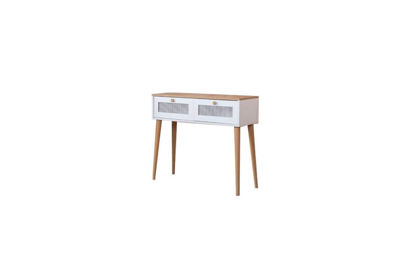 Mjudi Konsollbord 95 cm - Vit/Ljusfärgat trä - Möbler - Vardagsrum - Soffbord & vardagsrumsbord - Avlastningsbord & konsolbord