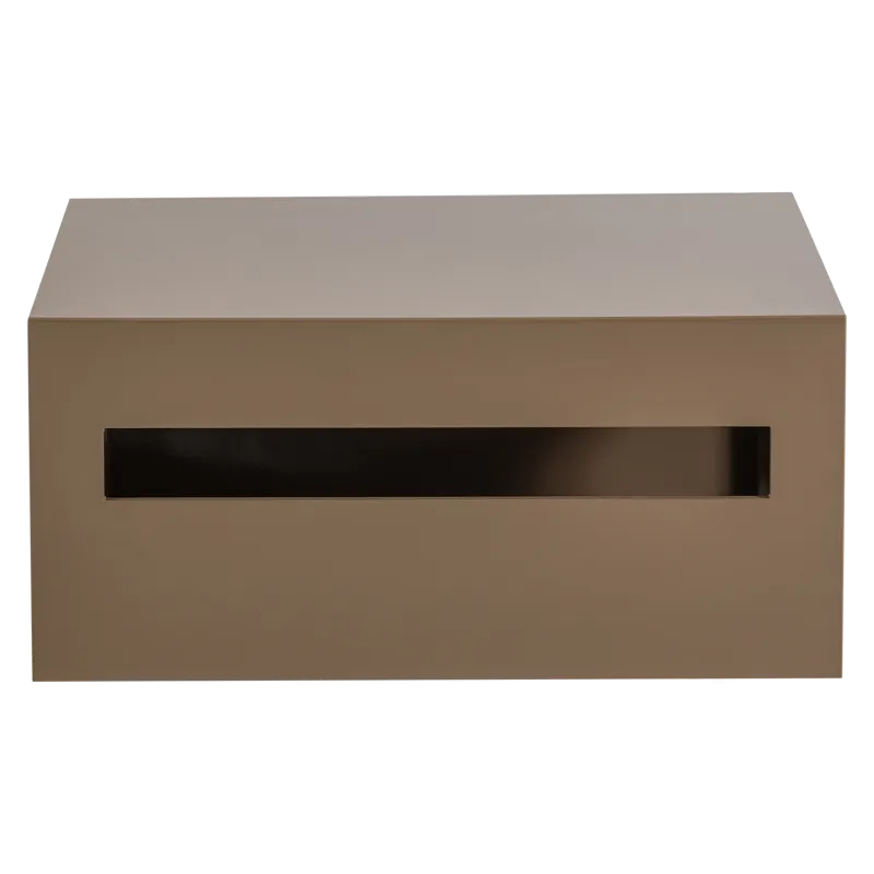 Modern Kvadratiskt Soffbord 88 cm i Metall med Utskärningar - Mullvad - Möbler - Vardagsrum - Soffbord & vardagsrumsbord - Soffbord