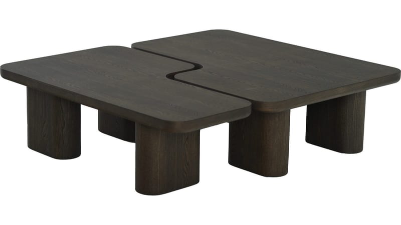Modulo Rektangulärt Soffbord i Ek - Brun - Möbler - Vardagsrum - Soffbord & vardagsrumsbord - Soffbord
