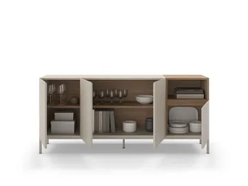 Morlen Konsol 180x80x41,8 cm - Santstone och naturlig ek - Möbler - Vardagsrum - Soffbord & vardagsrumsbord - Avlastningsbord & konsolbord