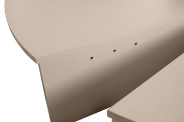 Mukund Runt Soffbord i Ljust Trä - Beige - Möbler - Vardagsrum - Soffbord & vardagsrumsbord - Soffbord