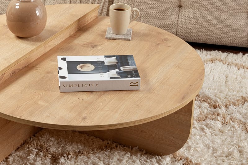MUKUND Soffbord 90 cm Ek - Möbler - Vardagsrum - Soffbord & vardagsrumsbord - Soffbord