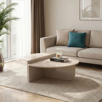 Mukund Soffbord 90 cm Rund - Mink - Möbler - Vardagsrum - Soffbord & vardagsrumsbord - Soffbord