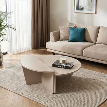 Mukund Soffbord 90 cm Rund - Mink - Möbler - Vardagsrum - Soffbord & vardagsrumsbord - Soffbord