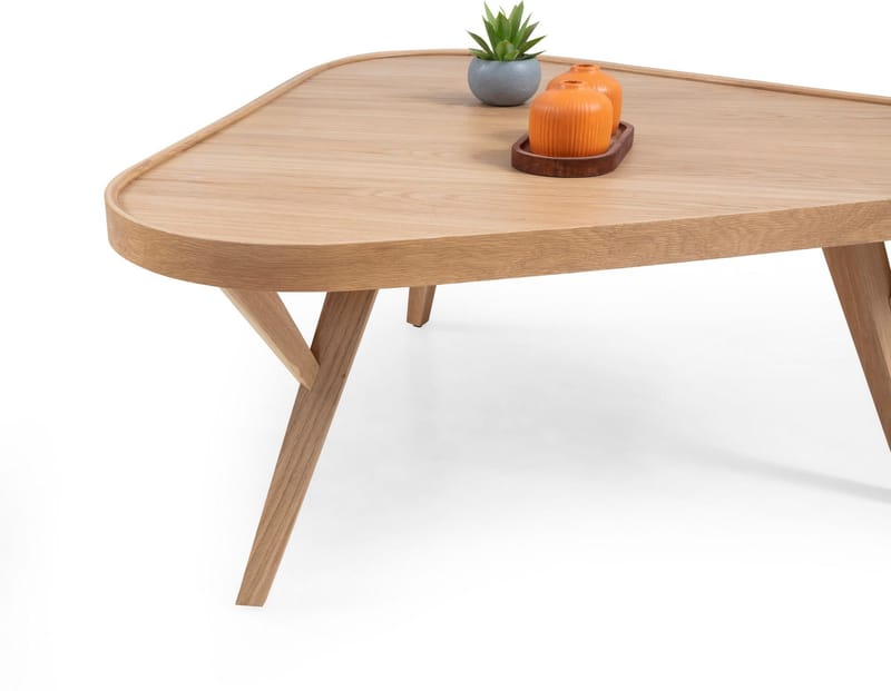 Mul Soffbord 95x44x95 cm - Ek - Möbler - Vardagsrum - Soffbord & vardagsrumsbord - Soffbord