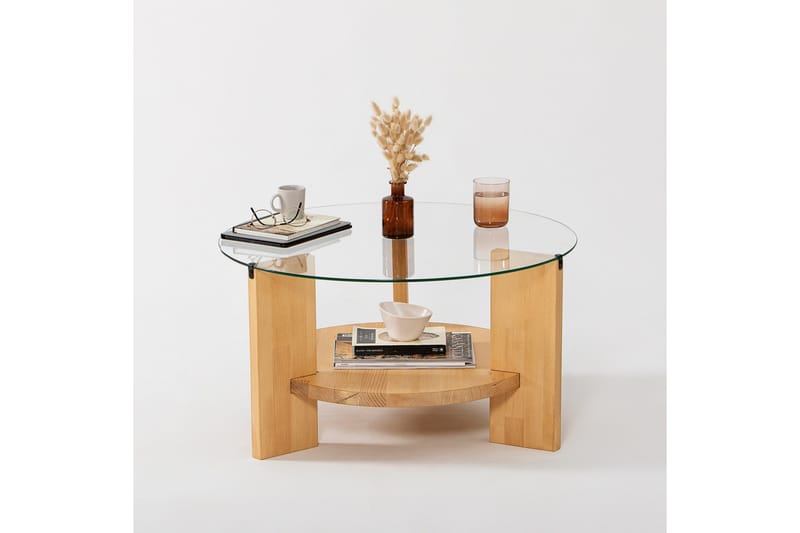 Mumondo Soffbord 75 cm Brun - Hanah Home - Möbler - Vardagsrum - Soffbord & vardagsrumsbord - Soffbord