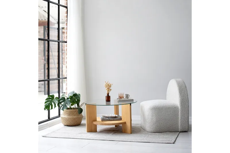 Mumondo Soffbord 75 cm Brun - Hanah Home - Möbler - Vardagsrum - Soffbord & vardagsrumsbord - Soffbord