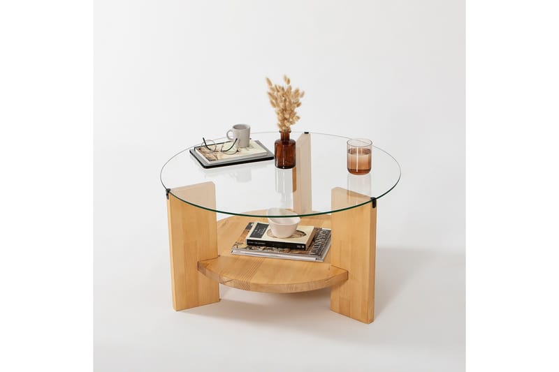 Mumondo Soffbord 75 cm Brun - Hanah Home - Möbler - Vardagsrum - Soffbord & vardagsrumsbord - Soffbord