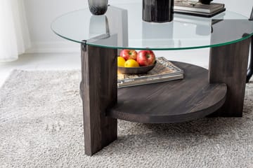 Mumondo Soffbord 75 cm Svart - Hanah Home - Möbler - Vardagsrum - Soffbord & vardagsrumsbord - Soffbord