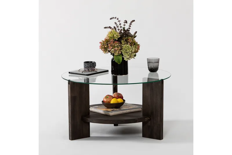 Mumondo Soffbord 75 cm Svart - Hanah Home - Möbler - Vardagsrum - Soffbord & vardagsrumsbord - Soffbord